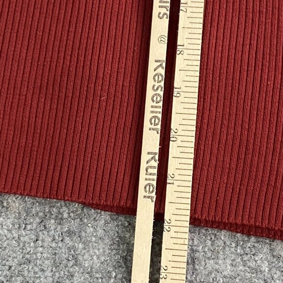 Casual Corner Annex Sweater Twin Set Womens PM Red Maroon VTG 2-Pc Knitwear - Picture 12 of 16